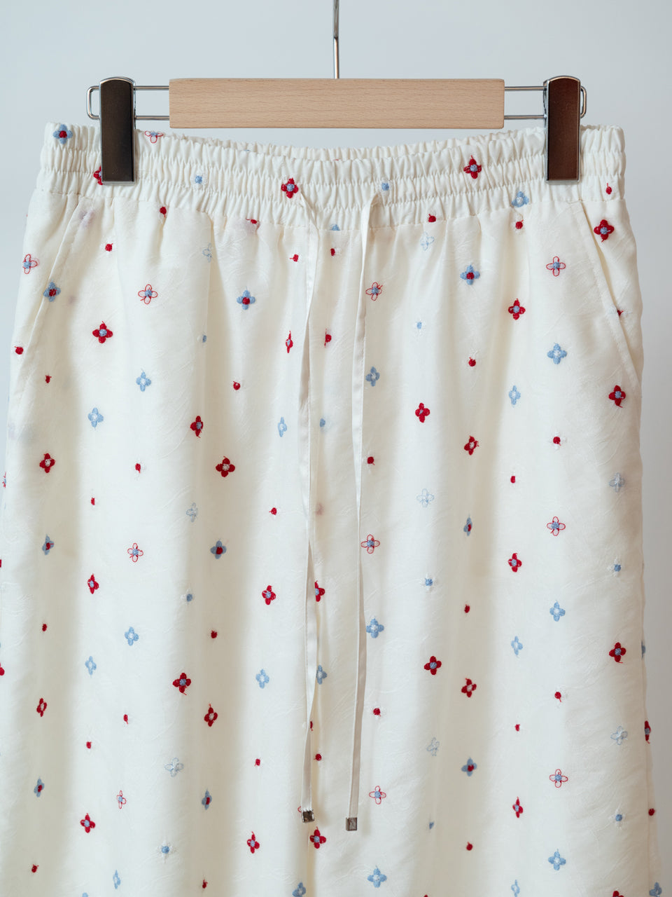 【PRE ORDER 2026SS】【ROOM.THE.ROOM】Brooklyn embroidery pants【先行予約2月中旬ごろ配送予定】