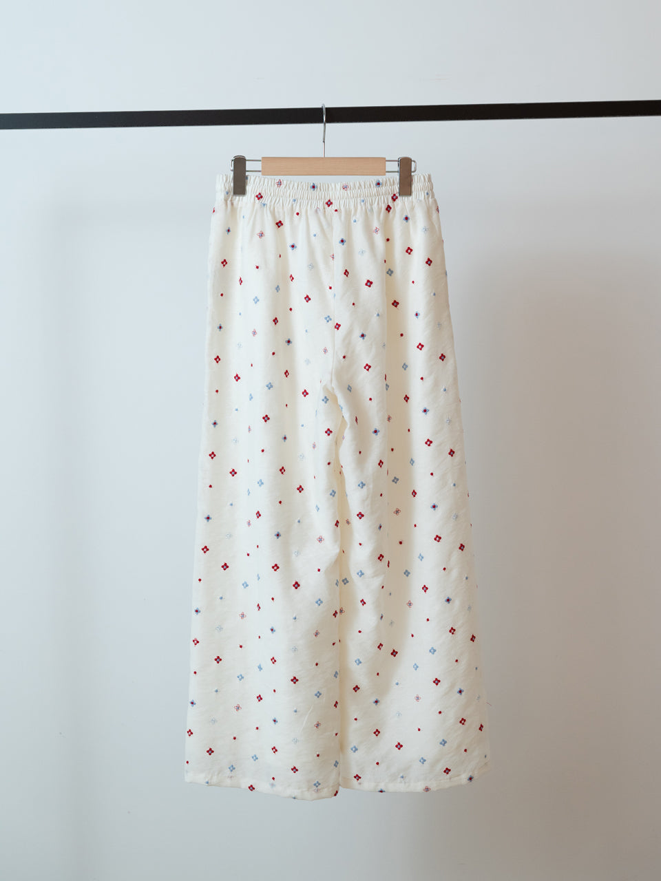 【PRE ORDER 2026SS】【ROOM.THE.ROOM】Brooklyn embroidery pants【先行予約2月中旬ごろ配送予定】