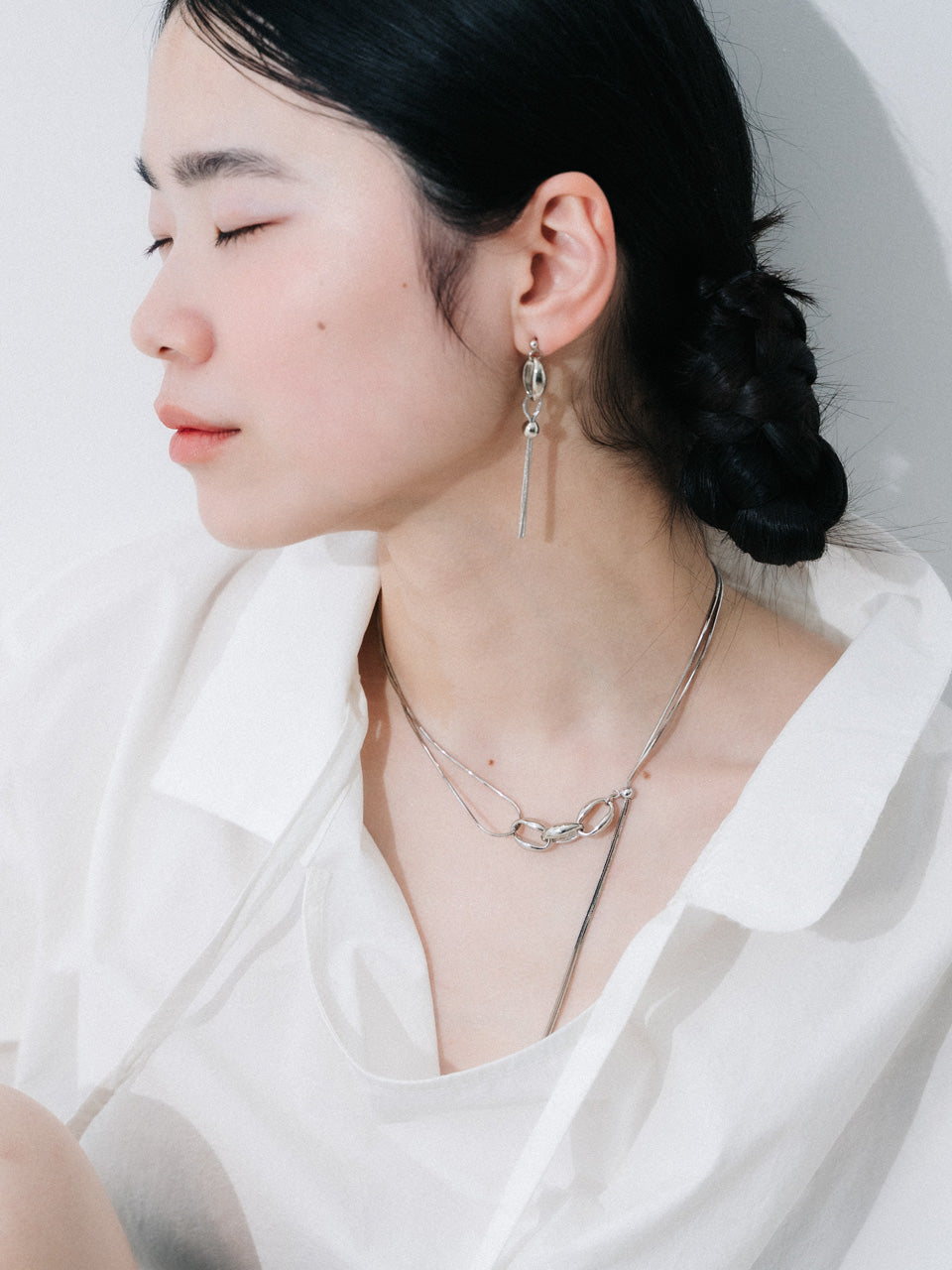 【ROOM.THE.ROOM】Big chain pierces