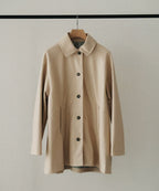 【ROOM.THE.ROOM】Agyness Fake leather jacket Col. GOLD /IVORY