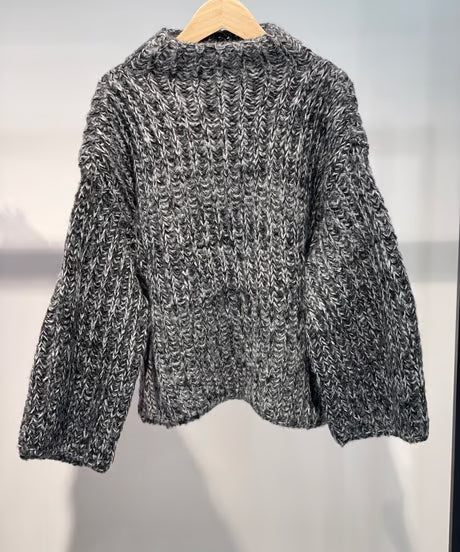 【faible and failure】 Brioche sweater Col.CAMEL,OFF WHITE