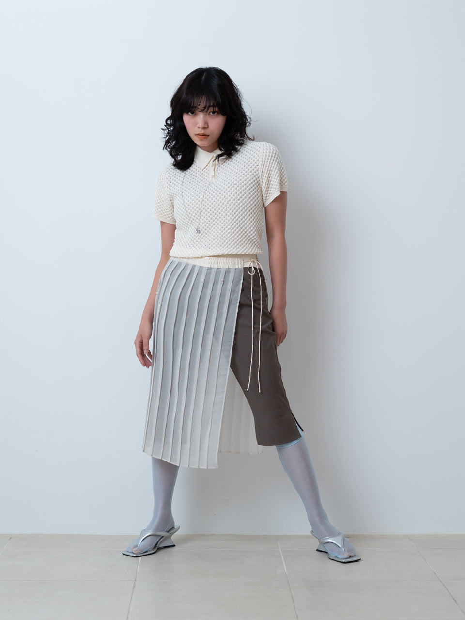 【PRE ORDER 2026SS】【ROOM.THE.ROOM】Brooklyn knit polo【先行予約2月中旬ごろ配送予定】