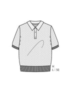 【PRE ORDER 2026SS】【ROOM.THE.ROOM】Brooklyn knit polo【先行予約2月中旬ごろ配送予定】