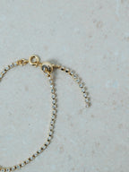 【ROOM.THE.ROOM】Rhinestone chain bracelet