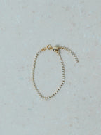 【ROOM.THE.ROOM】Rhinestone chain bracelet