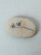 【ROOM.THE.ROOM】Cabochon circle earrings(イヤリング)