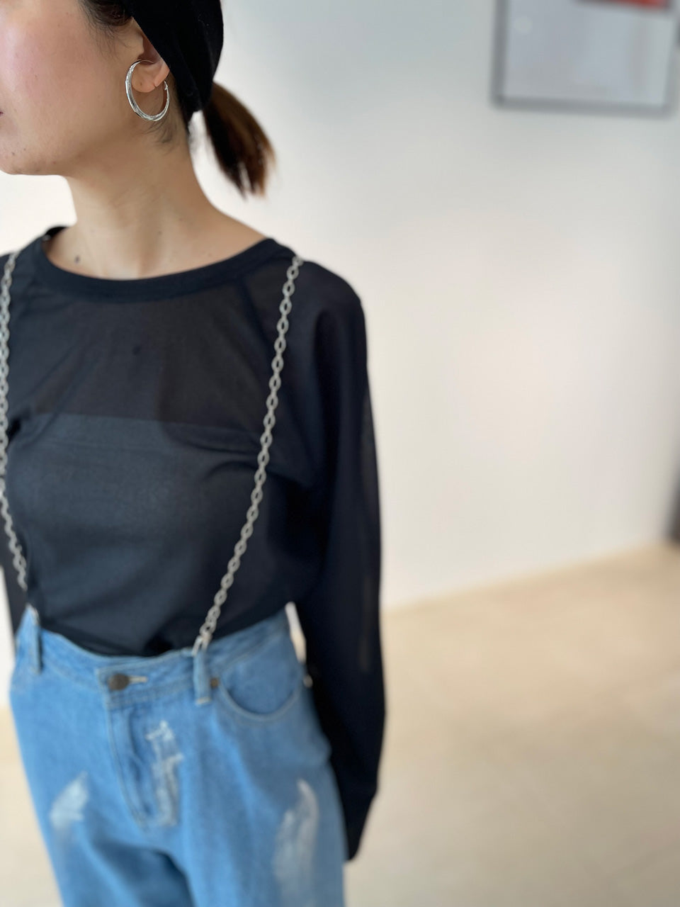 【hwyl】Chain suspenders