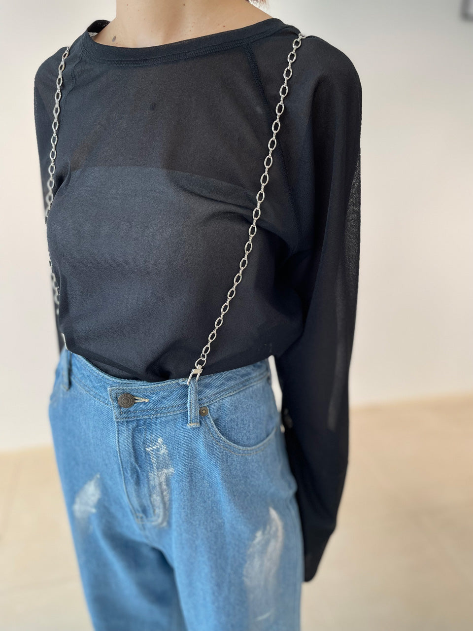 【hwyl】Chain suspenders
