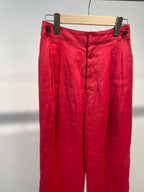 【hwyl】Linen wide pants