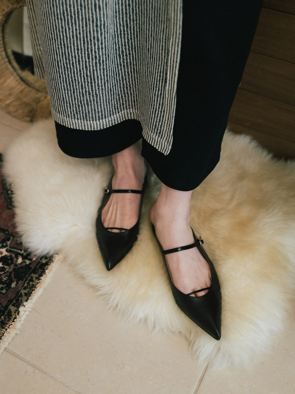 【L'unique et moi】Chic mules