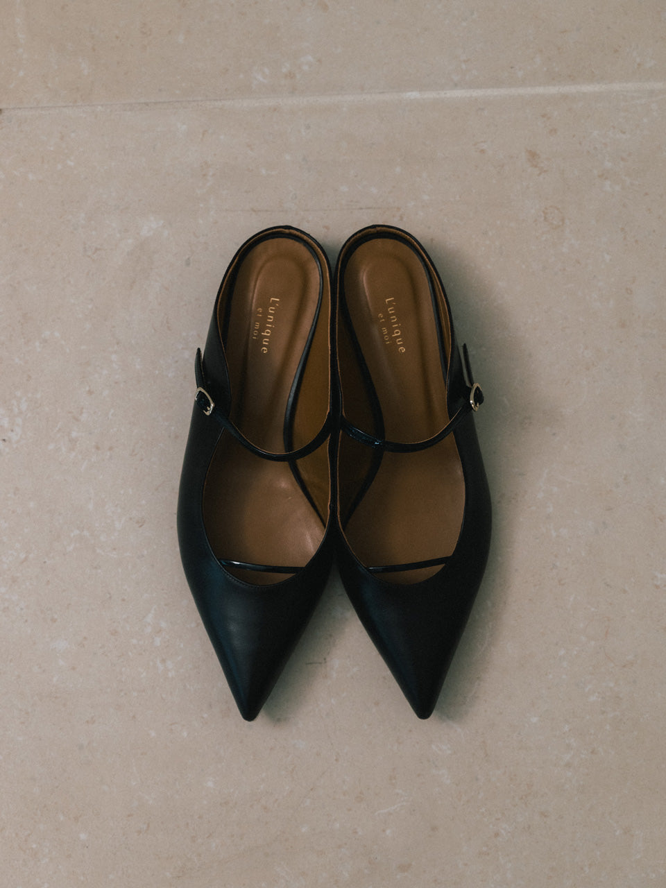 【L'unique et moi】Chic mules