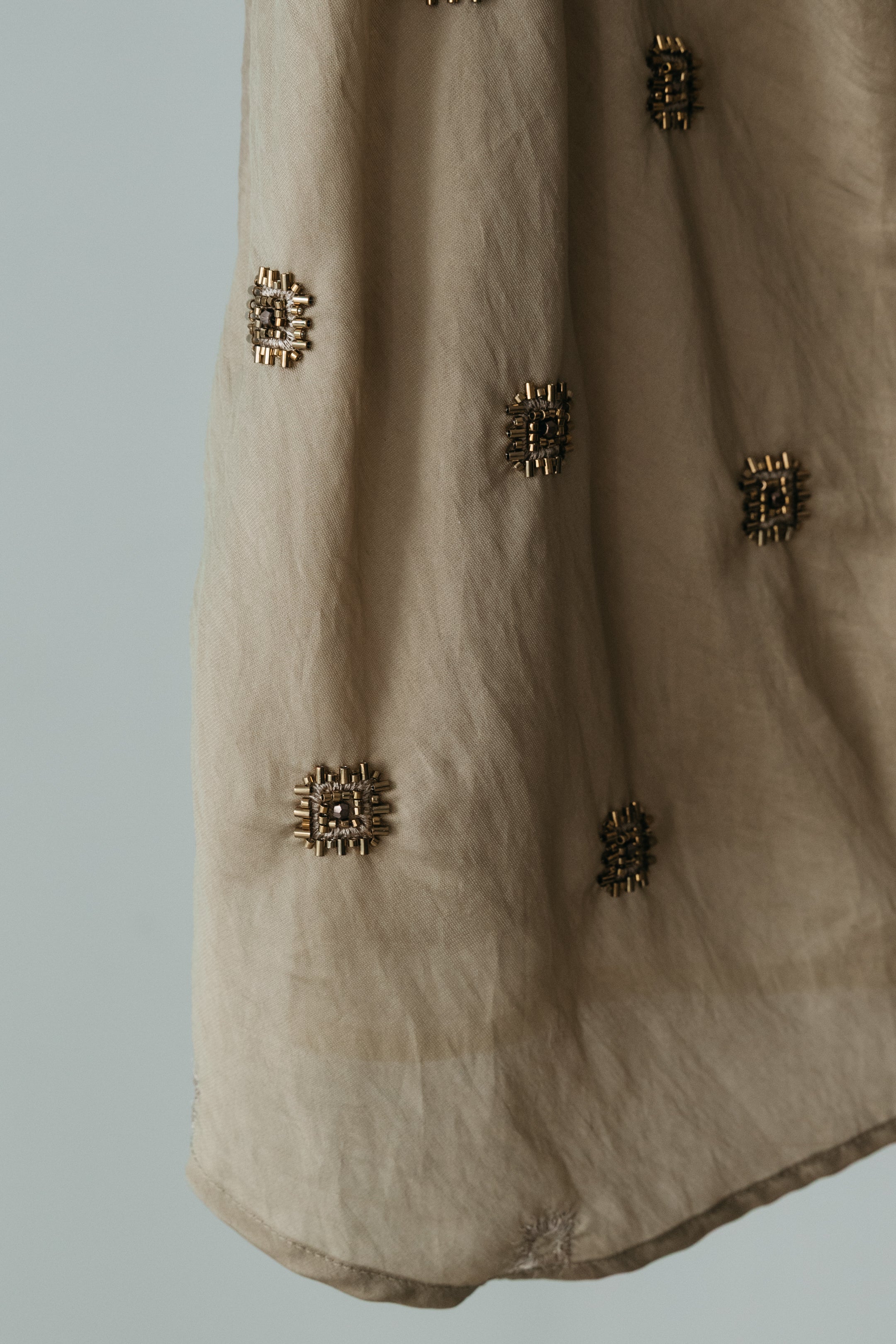 【MAIKU】bijou embroidery top