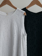 【PRE ORDER 2026SS】【ROOM.THE.ROOM】Jill embroidery dress【先行予約5月上旬ごろ配送予定】