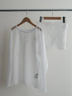 【PRE ORDER 2026SS】【ROOM.THE.ROOM】Ali mesh set【先行予約3月中旬ごろ配送予定】