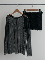 【PRE ORDER 2026SS】【ROOM.THE.ROOM】Ali mesh set【先行予約3月中旬ごろ配送予定】