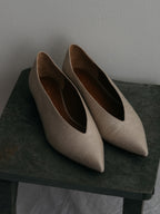 【L'unique et moi】Vague D. pumps Col. LINEN/ DENIM