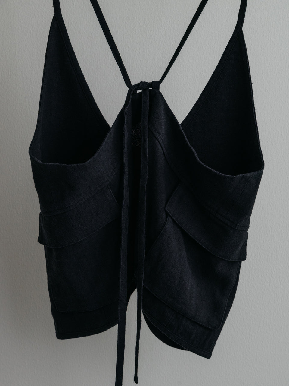 【PRE ORDER 2026SS】【ROOM.THE.ROOM】Ali linen apron vest【先行予約3月中旬ごろ配送予定】