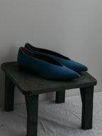 【L'unique et moi】Vague D. pumps Col. LINEN/ DENIM