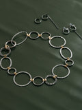 【ROOM.THE.ROOM】Metal circle necklace
