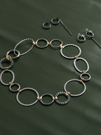 【ROOM.THE.ROOM】Metal circle necklace