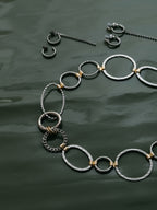 【ROOM.THE.ROOM】Metal circle necklace