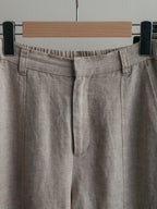 【PRE ORDER 2026SS】【ROOM.THE.ROOM】Ali linen pants【先行予約3月中旬ごろ配送予定】