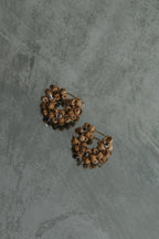 【ROOM.THE.ROOM】Beaded hoops(ピアス)