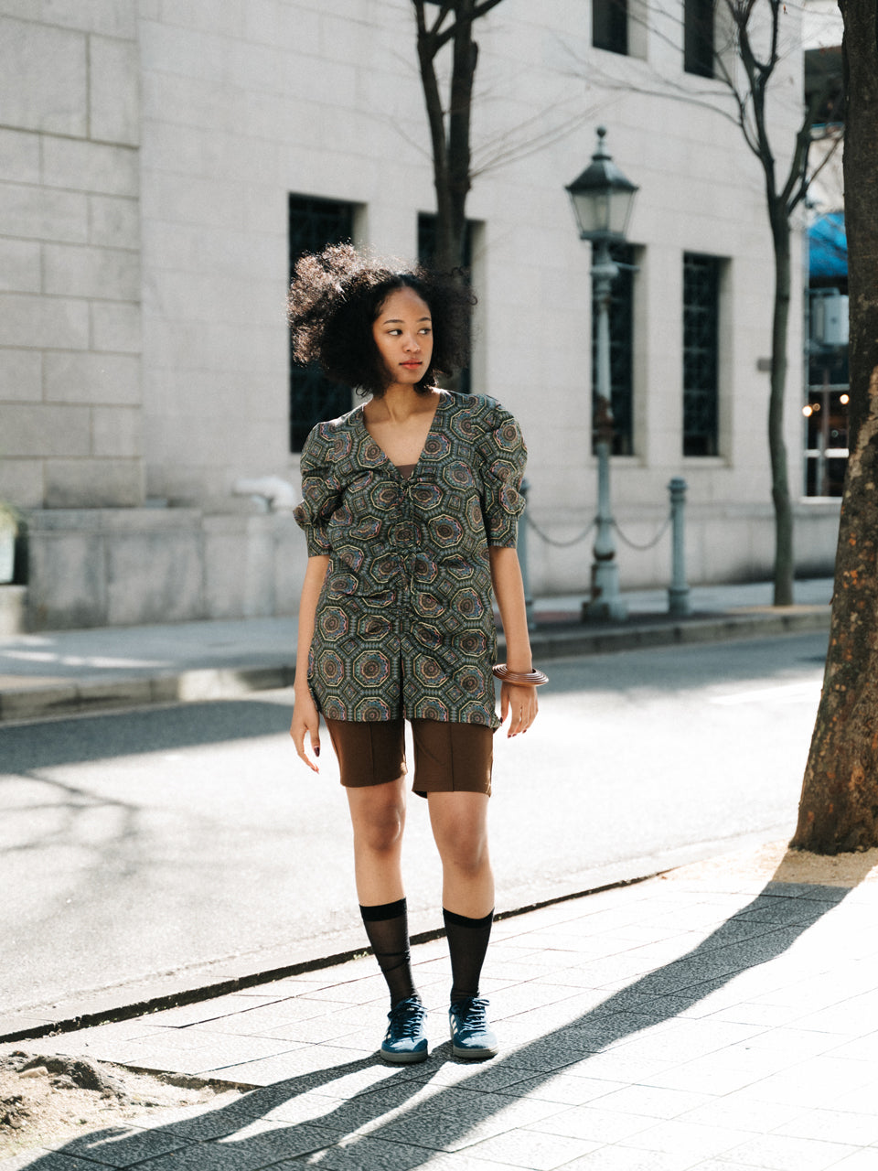 【PRE ORDER 2026SS】【ROOM.THE.ROOM】Ali flower tunic【先行予約3月中旬ごろ配送予定】