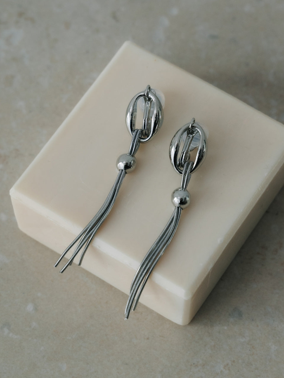 【ROOM.THE.ROOM】Big chain earrings