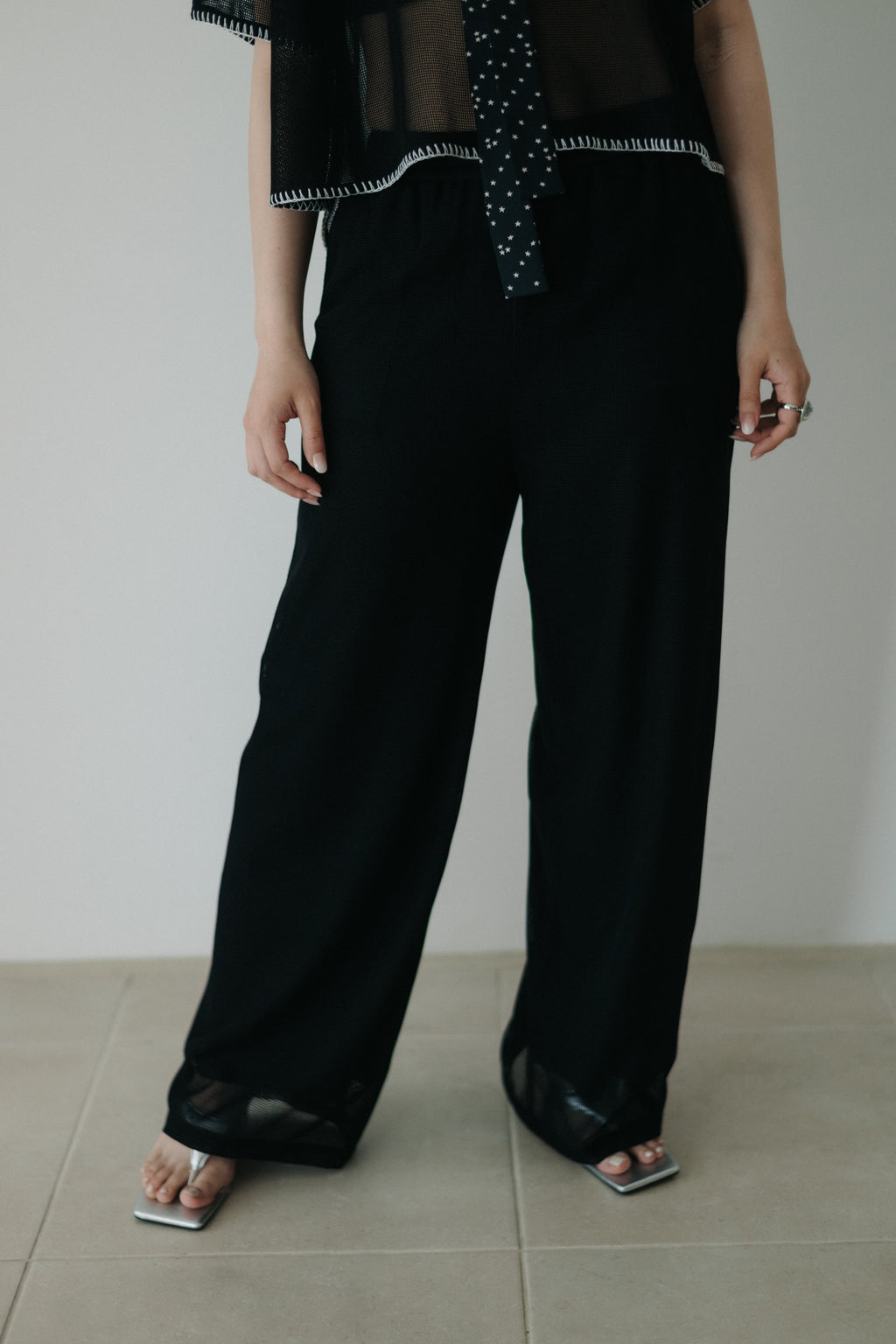 【ROOM.THE.ROOM】Elio mesh pants