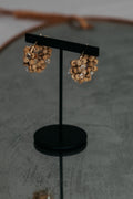 【ROOM.THE.ROOM】Beaded hoops(ピアス)