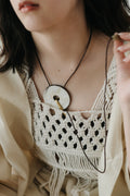 【ROOM.THE.ROOM】Circle multi way necklace
