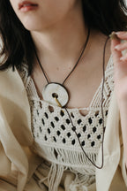 【ROOM.THE.ROOM】Circle multi way necklace
