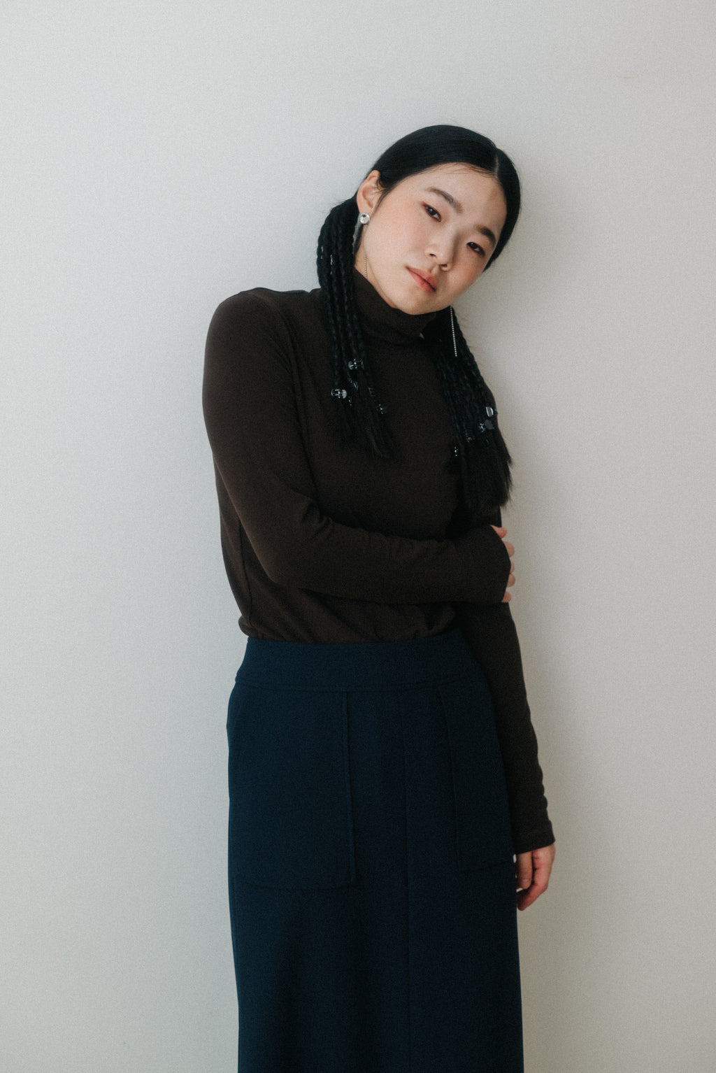 【ROOM.THE.ROOM】Alicia turtle neck Tshirt