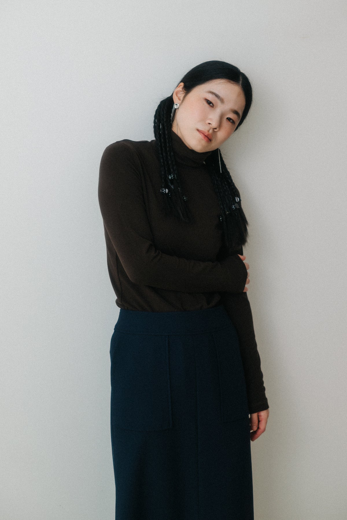 【ROOM.THE.ROOM】Alicia turtle neck Tshirt